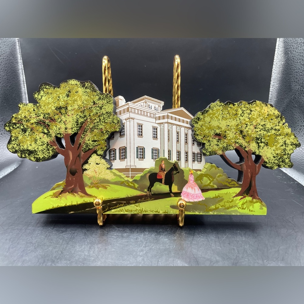 NIB Shelia's Twelve Oaks Home of Ashley Wilkes Gone with the Wind Series GWW08